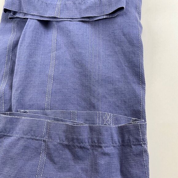 Tommy Bahama Blue 100% Silk Floral Short Sleeve Relaxed Button Camp Shirt Sz XL - Picture 9 of 9